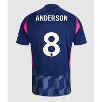 Maglia Calcio Nottingham Forest Elliot Anderson #8 Seconda Divisa 2024-25 Manica Corta